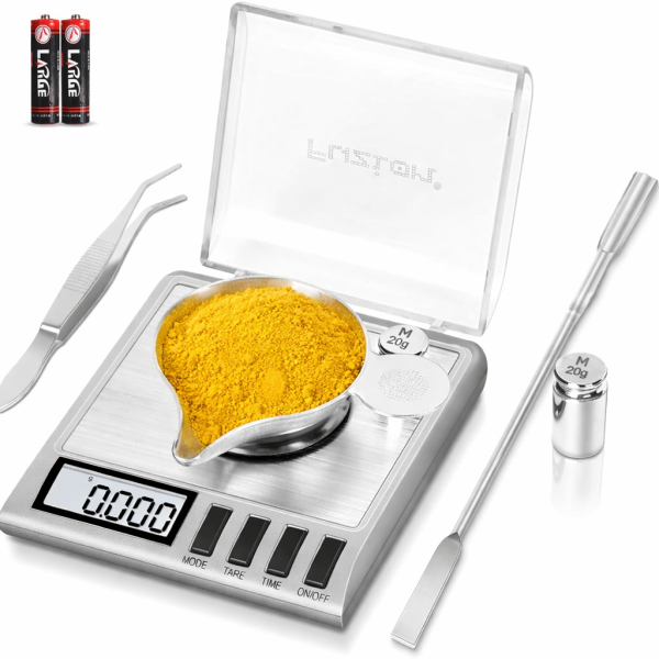 Miligram Scale + Crystal Fluff Gram